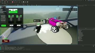 DevLog 87: First Roblox Go-Kart Physics Simulator - Suspension change