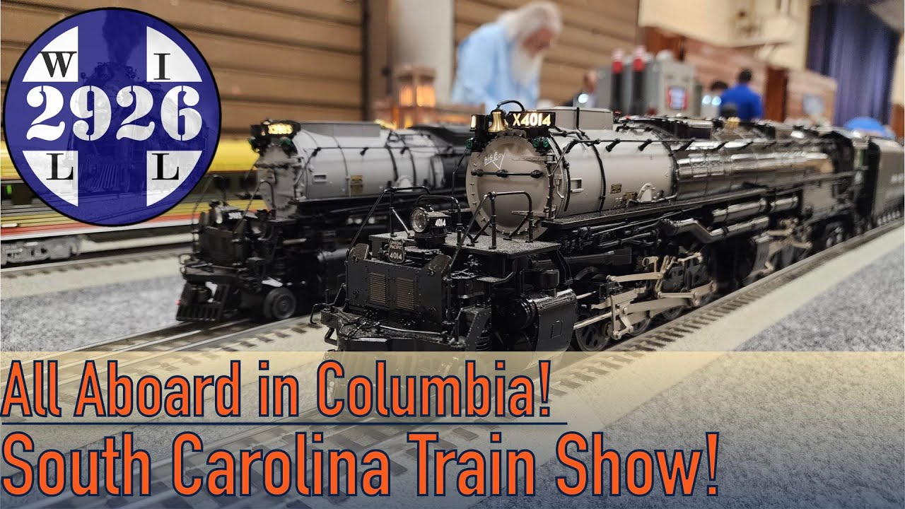 All Aboard in Columbia! South Carolina Train Show! YouTube