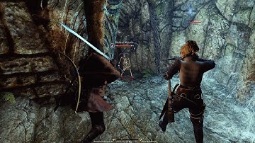 Skyrim SE | 40 mins gameplay | Bleak falls barrow - Revisited , EVG Animated Traversal