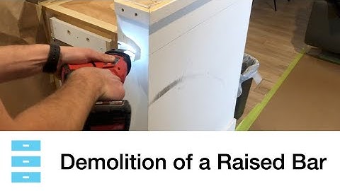 Demolition of A Raised Bar