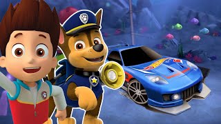 Paw Patrol rescues sunken Hot Wheels car - Щенячий патруль спасает затонувшую машинку Хот Вилс