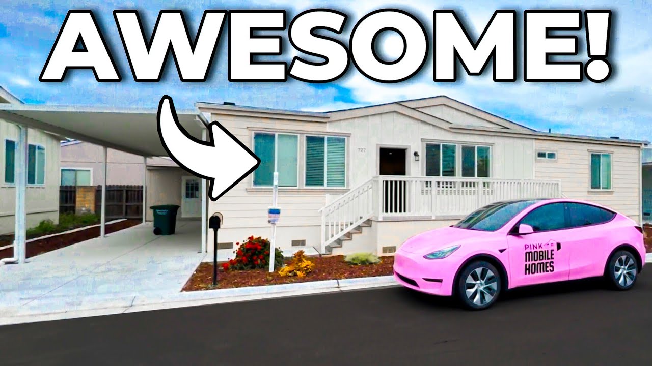 Inside the SEXY Mobile Home 😍 | 3 Beds, 3 Baths + 3‑Car Carport  & More!