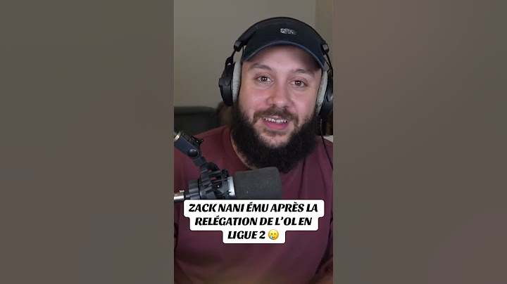 ZACK NANI ÉMU APRÈS LA RELÉGATION DE L’OL EN LIGUE 2 #ol #lyon #ligue1 #fff