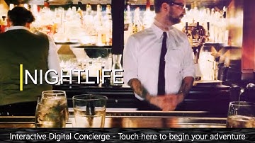 Interactive Digital Concierge Takeover Video