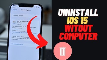 How To Remove iOS 15 Without Computer !! How To Remove iOS 15 Beta Profile Without PC