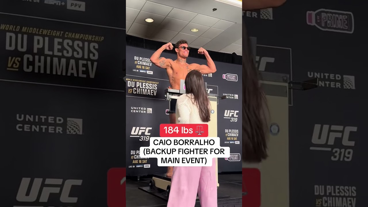 Caio Borralho weighs in for 