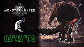 MHW | Utakata杯: HR Odogaron 024213 Great Sword Solo/特殊闘技場:惨爪竜上位編 大剣 ソロ