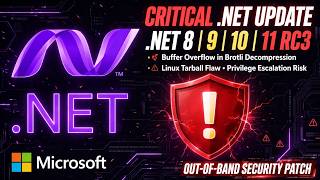 Microsoft RushesEmergency .NET Security Fixes - Critical Buffer Overflow Patch in .NET 8, 9, 10 & 11