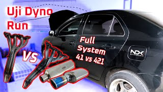 Pengujian Dyno Test Full System ( 4-1 & 4-2-1 ) NDK Exhaust di Mobil Vios Gen 2