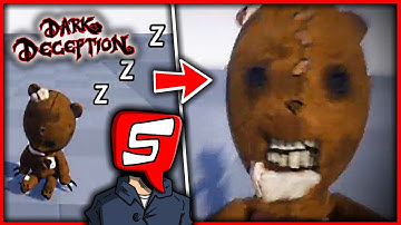 Trigger Teddies AI Animation & Jumpscare FanMade Analysis (Dark Deception Chapter 4 Trigger Teddies)