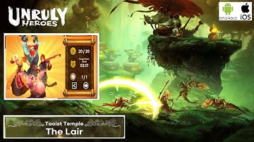 Unruly Heroes : The lair part 3 | Perfect run