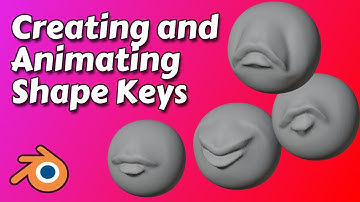 Create and Animate shape keys in Blender