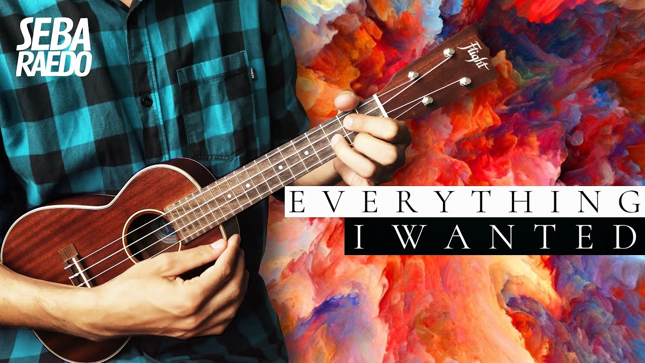 Everything I wanted (Ukulele cover & Play-Along) ♫ voz Billie Eilish
