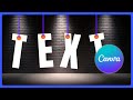How to Create a Hanging Text Effect in Canva