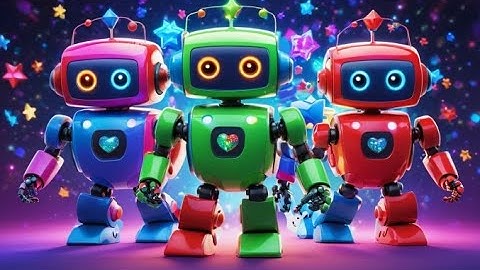 Six Toy Robots Count to Ten | Counting Song for Kids | Fun Robot Math Rhyme for Toddlers