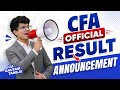 CFA Institute Official Results Announcement Video | CA Gautam Taneja