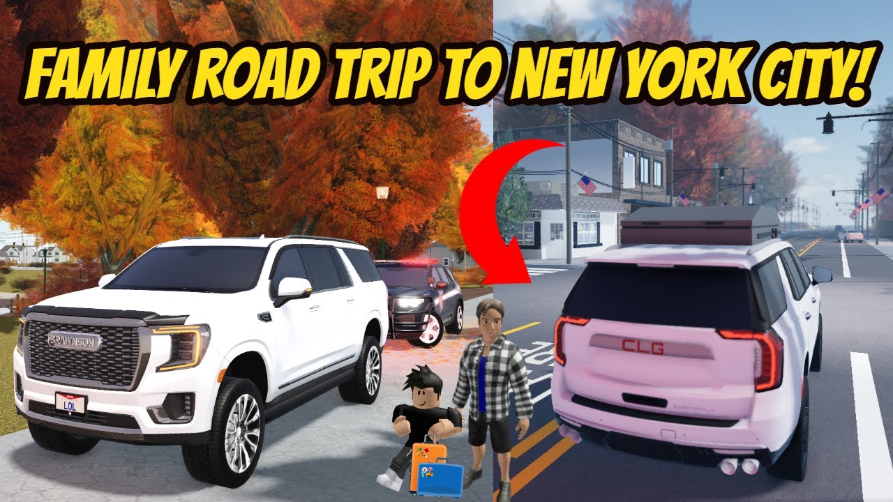 Greenville, Wisc Roblox l Realistic Family Road Trip to New York City ...