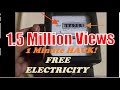 Electric Meter Hack- Get Free Electricity with Magnet trick