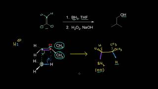 Hydroboration oxidation Mechanism | Alkenes and Alkynes | Organic chemistry | KA Urdu