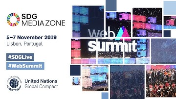 Day 3 - SDG Media Zone at Web Summit 2019 (7 November, Lisbon, Portugal)