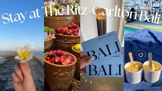 【バリ旅行Vlog】リッツカールトンバリ3泊4日🦁✨おいしい朝食とホスピタリティに癒された🫶🏼【The Ritz-Carlton Bali】