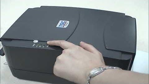 TSC 244 Printer Calibration Guide