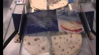 Delfin Taurus 700 flow wrapper prackaging flat bread, MAP options available