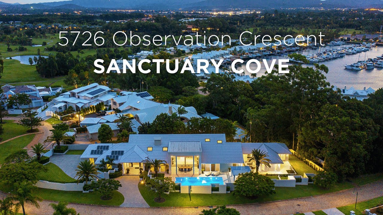Timeless Luxury Observation Crescent, Sanctuary Cove YouTube