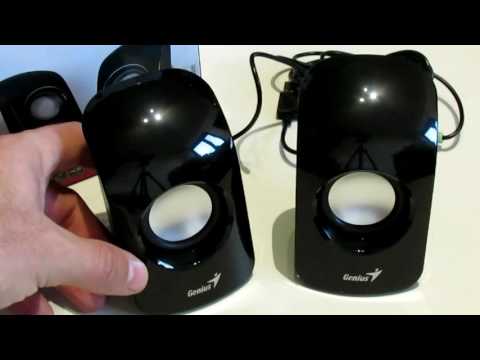 Loudspeaker GENIUS SP-U115 1,5W review, unboxing