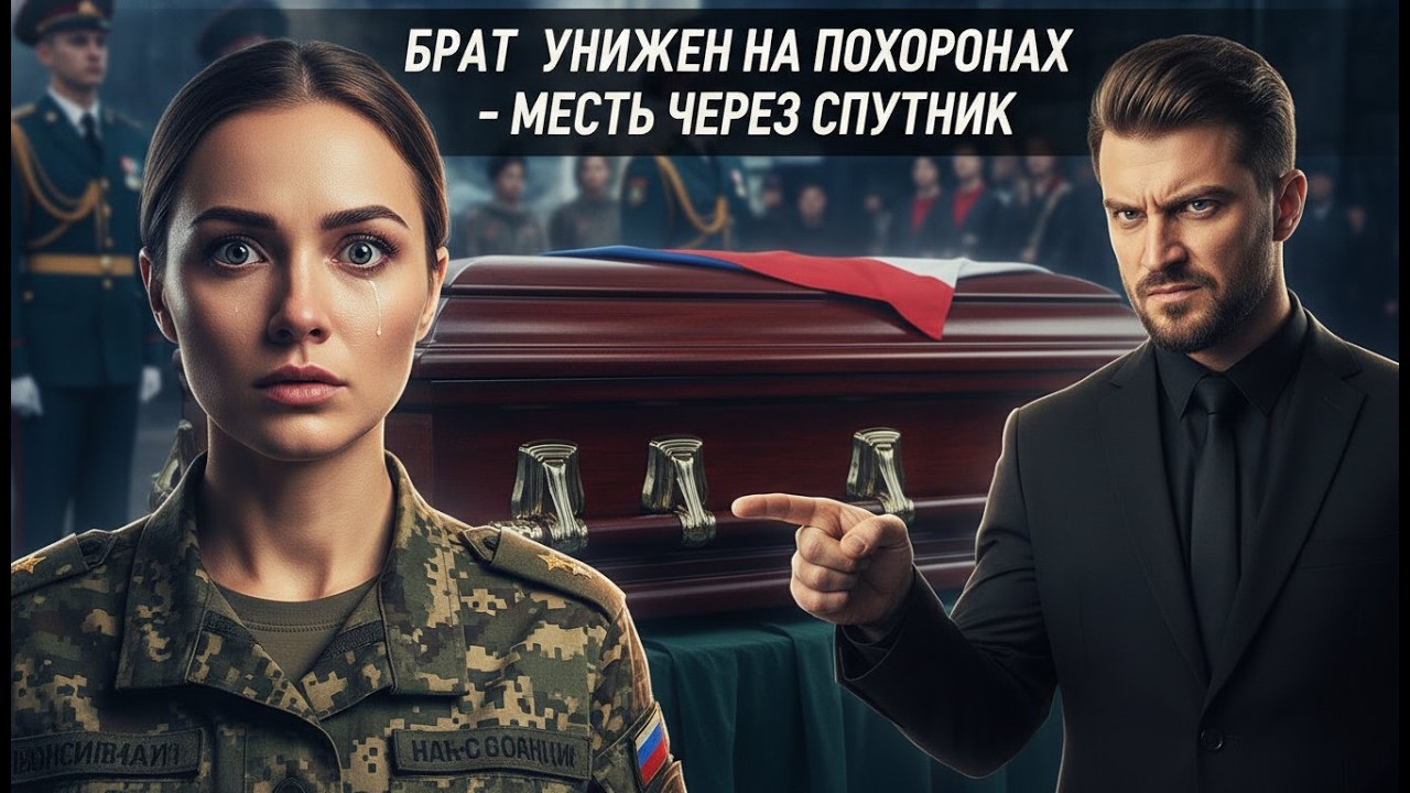 Брат оскорбил меня на похоронах деда, не зная о моём спутнике и мести.