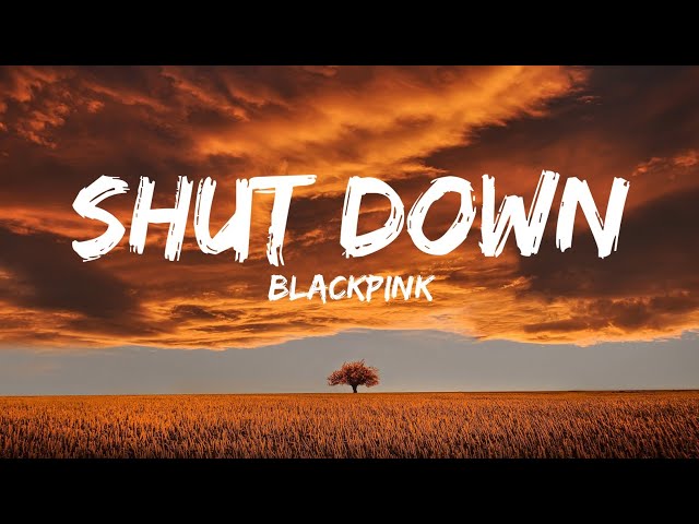 BLACKPINK - Shut Down (Lyrics) #lyriflix class=