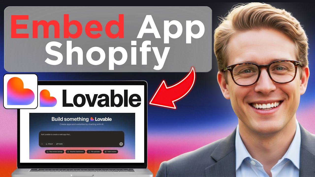 How To Embed Lovable AI Web App In Shopify (Full Guide 2025) - YouTube