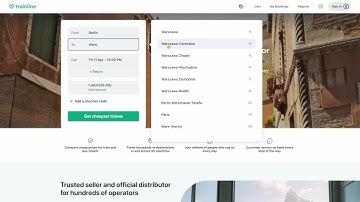 How To Use Trainline Website?