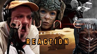 DUNE PART 2 TRAILER REACTION: Reading Dune First Time Watching the Trailer