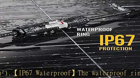 BougeRV Solar Connectors Y Branch Parallel Adapter Cable Wire Plug Tool Kit for Solar Panel