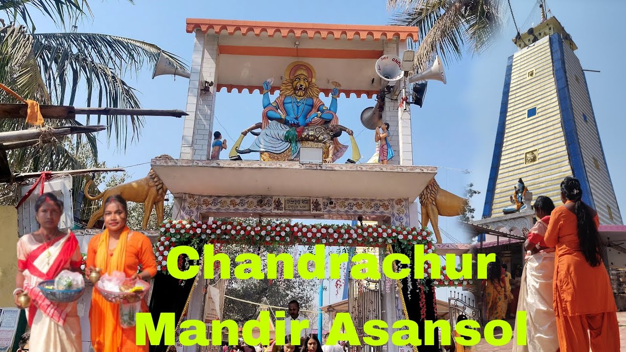 Chandrachur Mandir Asansol/ Mahashivratri Puja 2026/ New Santhali Vlog video Vlogger Anjali Murmu...