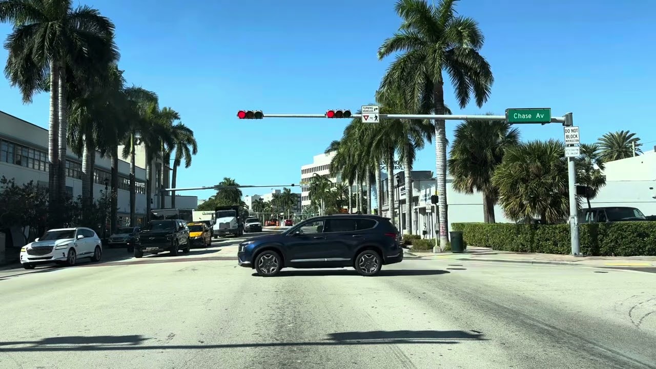 Driving from Miami Beach to Miami’s Car Rental Center at Miami International Airport