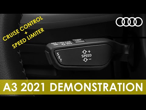 HOW TO USE AUDI CRUISE CONTROL | HOW TO USE AUDI SPEED LIMITER | AUDI A3 S3 | 2020 2021