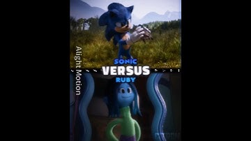 Sonic Vs Ruby Gillman ##edit #1v1 #vs #sonic #sonicmovie #rubygillman #sega #paramount #dreamworks