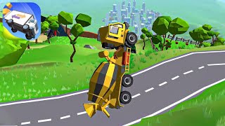 Crash Delivery! Destruction & smashing flying car All Levels High Speed Cars- Android Gameplay screenshot 3