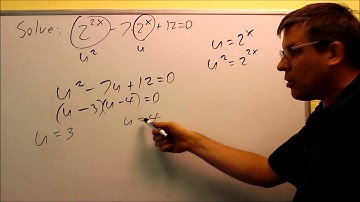 Solving Exponential Equations in Quadratic Form: Ex 10