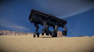 Space Engineers walker/walking platform.