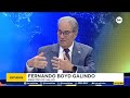 Ministro de Salud, Fernando Boyd, niega conflicto de interés con Bio Materiales S.A.