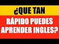 ¿En Cuánto Tiempo SE APRENDE INGLÉS? | ¿Se Puede Aprender INGLÉS EN 6 MESES?