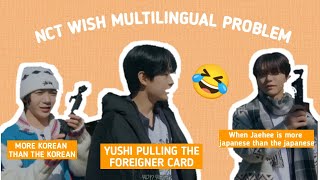 Nct Wish Multilingual Problem