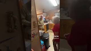 Old people fighting