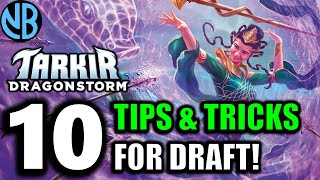 TIPS &amp; TRICKS to WIN in Tarkir Dragonstorm Draft!