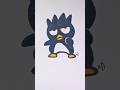 Dibujando a Badtz-Maru un personaje travieso de Sanrio #dibujo #artefácil #sanrio
