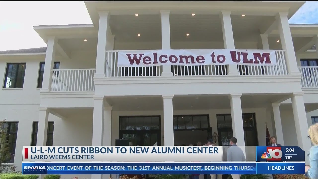 New ULM Alumni Center YouTube