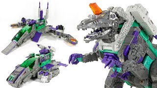 Transformers Titans Return Titan Class Decepticon Necro TRYPTICON Big Dinosaur Toys Profile